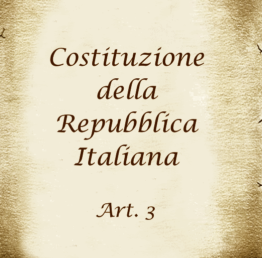 I buoni propositi del 2016?   Ripartiamo dall’articolo 3 della Costituzione